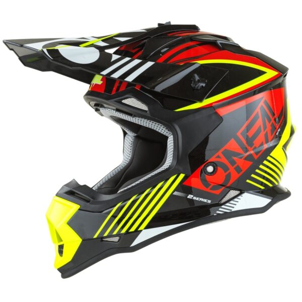 GMX Motocross Junior Helmet Black - Medium (49-50cm) - Image 2