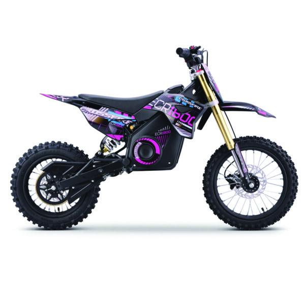 Crossfire ECR1800 Electric Dirt Bike - Pink - Image 3